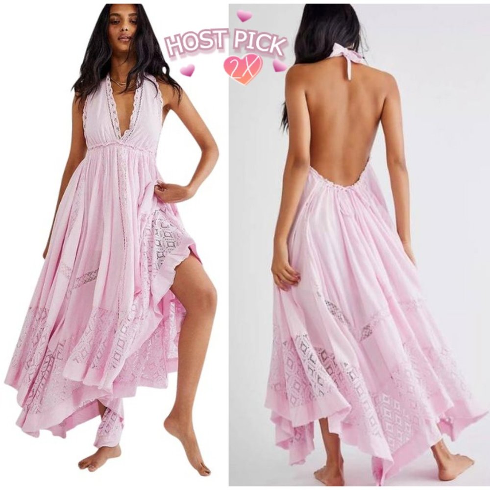 ✨SALE✨ Free People RARE NWT Norina Maxi Dress - Picture 1 of 7